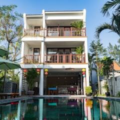 Отель Louis Villa Hoi An бассейн фото 2