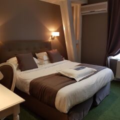 Отель Kyriad Saumur Франция, Сомюр - отзывы, цены и фото номеров - забронировать отель Kyriad Saumur онлайн комната для гостей фото 4