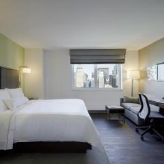 Отель Element Times Square West 3* Стандартный номер с двуспальной кроватью фото 2