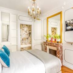 Отель Luxury 2 bedroom 2.5 bathroom Louvre Франция, Париж - отзывы, цены и фото номеров - забронировать отель Luxury 2 bedroom 2.5 bathroom Louvre онлайн фото 5