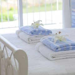 Отель Mimosa Seafront Villa Кипр, Протарас - отзывы, цены и фото номеров - забронировать отель Mimosa Seafront Villa онлайн комната для гостей фото 4