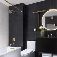 Отель The Wink Hotel США, Вашингтон - отзывы, цены и фото номеров - забронировать отель The Wink Hotel онлайн ванная