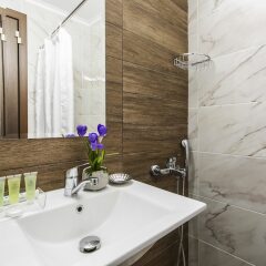 Отель Egnatia Hotel Греция, Салоники - 3 отзыва об отеле, цены и фото номеров - забронировать отель Egnatia Hotel онлайн ванная фото 2