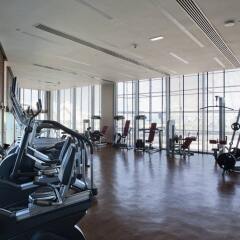 Отель Yas Island Rotana фитнесс-зал