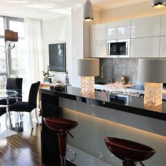 Отель Luxury Apartments MONDRIAN Market Square Польша, Варшава - отзывы, цены и фото номеров - забронировать отель Luxury Apartments MONDRIAN Market Square онлайн питание фото 2