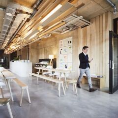 Отель ipartment Concrete Köln Mülheim Кёльн интерьер отеля