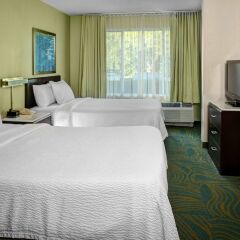 Отель Springhill Suites Columbus Airport Gahanna США, Гаханна - отзывы, цены и фото номеров - забронировать отель Springhill Suites Columbus Airport Gahanna онлайн комната для гостей фото 3