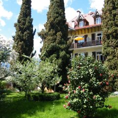 Hotel Angelica Меран приотельная территория