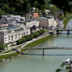 Отель Sacher Salzburg Зальцбург приотельная территория фото 2