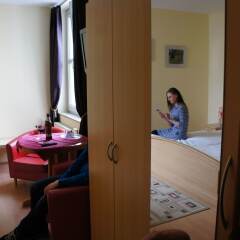 Hotel Garni Am Hopfenmarkt сейф в номере