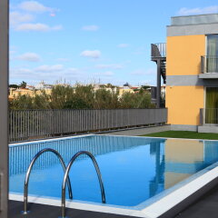 Hotel 3K Faro Aeroporto бассейн