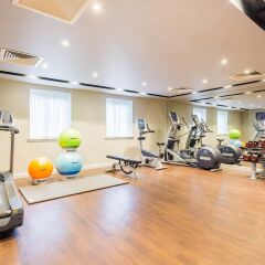 Отель Courtyard By Marriott Glasgow Airport Пейсли фитнесс-зал