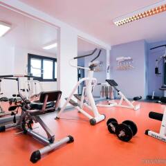 Отель Novotel Poznan Malta фитнесс-зал