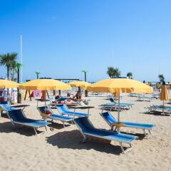 Hotel Gaia Римини пляж фото 2