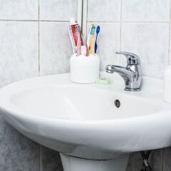 Гостиница Мини-отель На Лиговском в Санкт-Петербурге 7 отзывов об отеле, цены и фото номеров - забронировать гостиницу Мини-отель На Лиговском онлайн Санкт-Петербург ванная