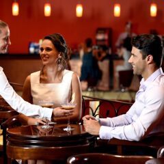 Отель Grifid Hotel Bolero & AquaPark Болгария, Золотые пески - отзывы, цены и фото номеров - забронировать отель Grifid Hotel Bolero & AquaPark онлайн гостиничный бар