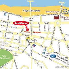Отель Residhome Arcachon Plazza городской автобус