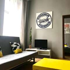 Отель Apartament Stockholm Познань комната для гостей фото 3