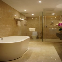 Отель Shenzhen Futian Dynasty Hotel Китай, Шэньчжэнь - отзывы, цены и фото номеров - забронировать отель Shenzhen Futian Dynasty Hotel онлайн ванная фото 2