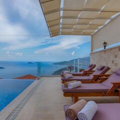 Villa Yasemin by Akdenizvillam Турция, Калкан - отзывы, цены и фото номеров - забронировать отель Villa Yasemin by Akdenizvillam онлайн бассейн фото 2