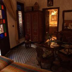 Отель Riad dar Chrifa Марокко, Фес - отзывы, цены и фото номеров - забронировать отель Riad dar Chrifa онлайн комната для гостей фото 4