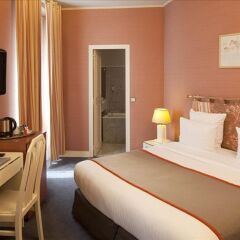 Отель Hôtel Elysa - Luxembourg Франция, Париж - 1 отзыв об отеле, цены и фото номеров - забронировать отель Hôtel Elysa - Luxembourg онлайн комната для гостей фото 4