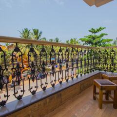Отель OYO 13050 Home 3BHK Siolim Гоа балкон