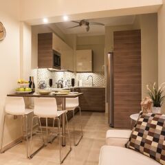 Апартаменты Gold and Blue Luxurious Apartment в номере фото 2