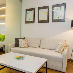 Отель Mojito Apartments - Angel Wings Польша, Вроцлав - отзывы, цены и фото номеров - забронировать отель Mojito Apartments - Angel Wings онлайн комната для гостей фото 2