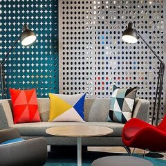 Отель Holiday Inn Express Amsterdam - North Riverside, an IHG Hotel Нидерланды, Амстердам - отзывы, цены и фото номеров - забронировать отель Holiday Inn Express Amsterdam - North Riverside, an IHG Hotel онлайн комната для гостей фото 2