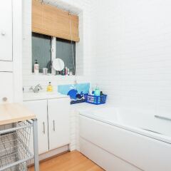 Отель Spacious 2 Bedroom Flat in North West London ванная фото 2