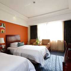 Отель Shanghai hongqiao airport argyle hotel Китай, Шанхай - отзывы, цены и фото номеров - забронировать отель Shanghai hongqiao airport argyle hotel онлайн комната для гостей фото 3