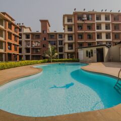 Отель OYO 11430 Home Green View 2BHK Old Goa Гоа бассейн