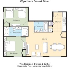 Отель Wyndham Desert Blue США, Лас-Вегас - отзывы, цены и фото номеров - забронировать отель Wyndham Desert Blue онлайн фото 8