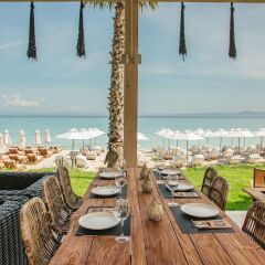 Отель Blue Carpet Luxury Suites Греция, Ханиотис - отзывы, цены и фото номеров - забронировать отель Blue Carpet Luxury Suites онлайн пляж фото 2