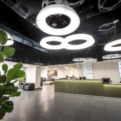 Отель UNAHOTELS Bologna Fiera Италия, Болонья - отзывы, цены и фото номеров - забронировать отель UNAHOTELS Bologna Fiera онлайн интерьер отеля фото 2
