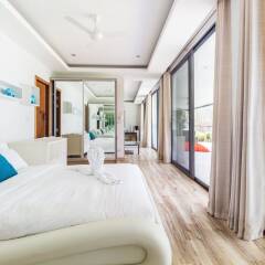 Отель Beachfront Villa комната для гостей