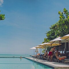 Отель Escape Beach Resort бассейн фото 2