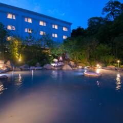 Отель Morinoyu Resort Беппу бассейн