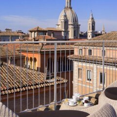 Отель Navona - Dimora Storica Италия, Рим - отзывы, цены и фото номеров - забронировать отель Navona - Dimora Storica онлайн балкон