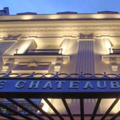 Отель Hôtel Chateaubriand Champs Elysées Париж гостиничный бар