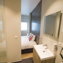 Отель Smartflats City - Saint-Adalbert Бельгия, Льеж - отзывы, цены и фото номеров - забронировать отель Smartflats City - Saint-Adalbert онлайн ванная