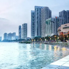 Отель G Hotel Gurney Малайзия, Пенанг - отзывы, цены и фото номеров - забронировать отель G Hotel Gurney онлайн приотельная территория фото 2