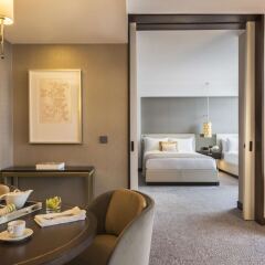 Отель Fairmont Rey Juan Carlos I Барселона в номере фото 2