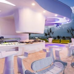 Отель The Tower by Temptation Cancun Resort - All Inclusive - Adults Only гостиничный бар фото 4