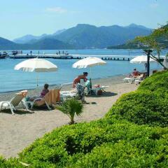 Отель Grand Azur Marmaris пляж фото 2