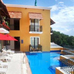 Отель Caribbean Paradise Boutique And Dive Center Плая-дель-Кармен бассейн фото 2