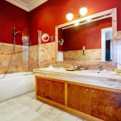Отель Grand Hotel Villa Igiea Palermo MGallery by Sofitel Италия, Палермо - 1 отзыв об отеле, цены и фото номеров - забронировать отель Grand Hotel Villa Igiea Palermo MGallery by Sofitel онлайн ванная фото 2