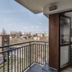 Отель Chill Apartment Польша, Варшава - отзывы, цены и фото номеров - забронировать отель Chill Apartment онлайн балкон