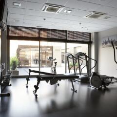 Отель & Spa Villa Olímpic@ Suites Испания, Барселона - 3 отзыва об отеле, цены и фото номеров - забронировать отель & Spa Villa Olímpic@ Suites онлайн фитнесс-зал фото 2